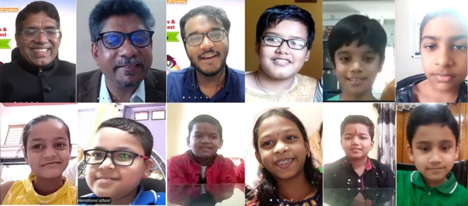 The Winners of the “India’s largest Online Abacus Competition National Prodigy 2021”
