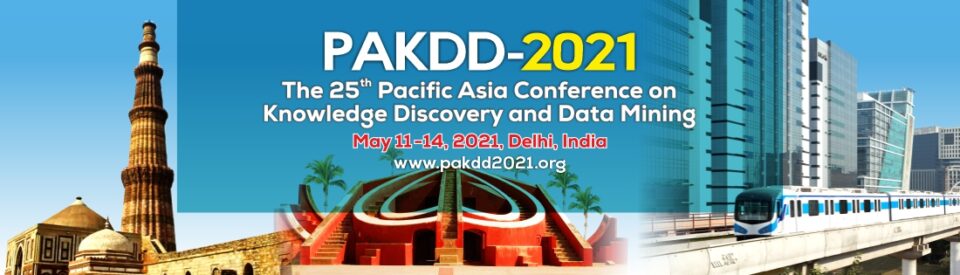 One of the longest established and leading international conferences in the areas of data mining and knowledge discovery PAKDD-2021 now to be held online from May 11 