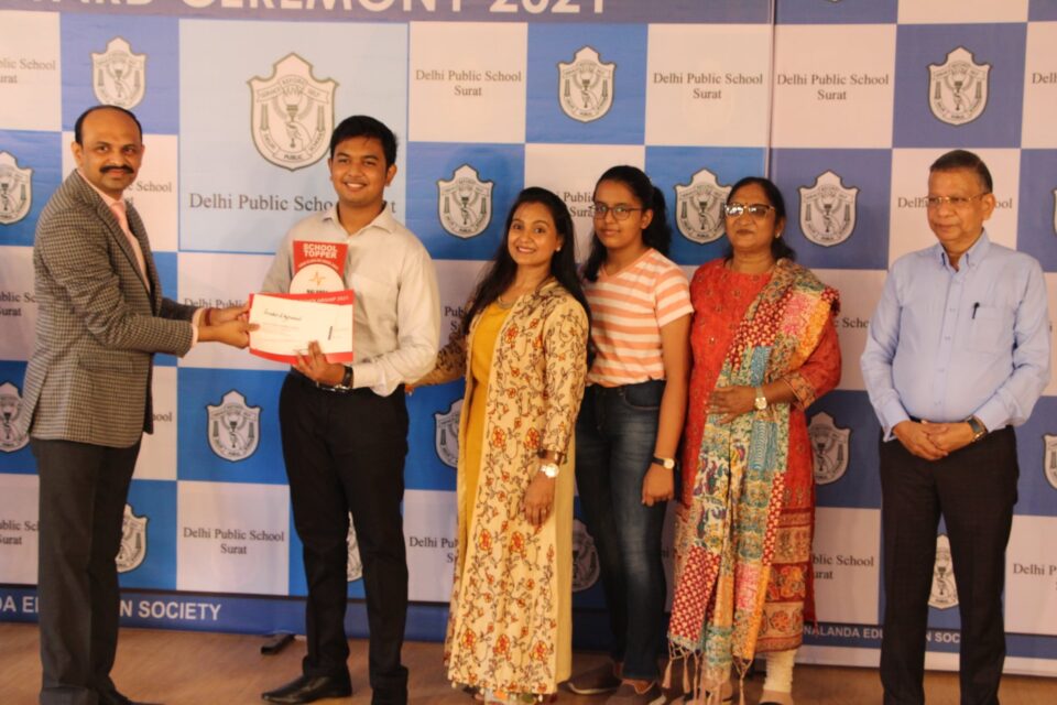 DPS Surat: Nalanda Merit Scholarship-2021 Award Ceremony