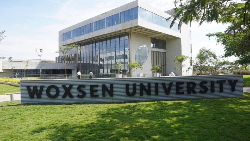 Woxsen University to unveil four mega facilities which include the iconic Bloomberg Finance Lab an Expansive Library and a Self-Learning Centre Mega Sports Arena & High-Tech Academic Block