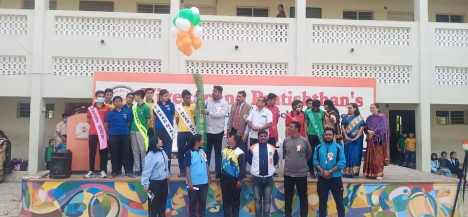 KPPS Sports Day was inaugurated in the presence of International Dodge Ball player Umakant Jadhav