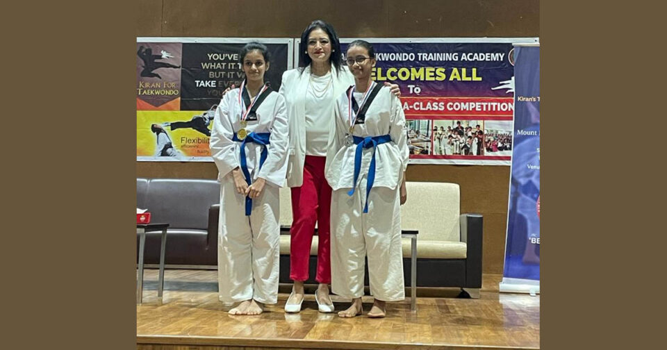 Mount Litera School International hosts annual Taekwondo competition graced by Bollywood superstars Shah Rukh Khan Kareena Kapoor and Saif Ali Khan